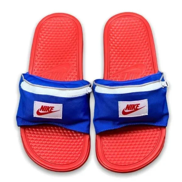 Nike Shoes Nike Benassi Jdi Fanny Pack Men Slide Sandals Whit